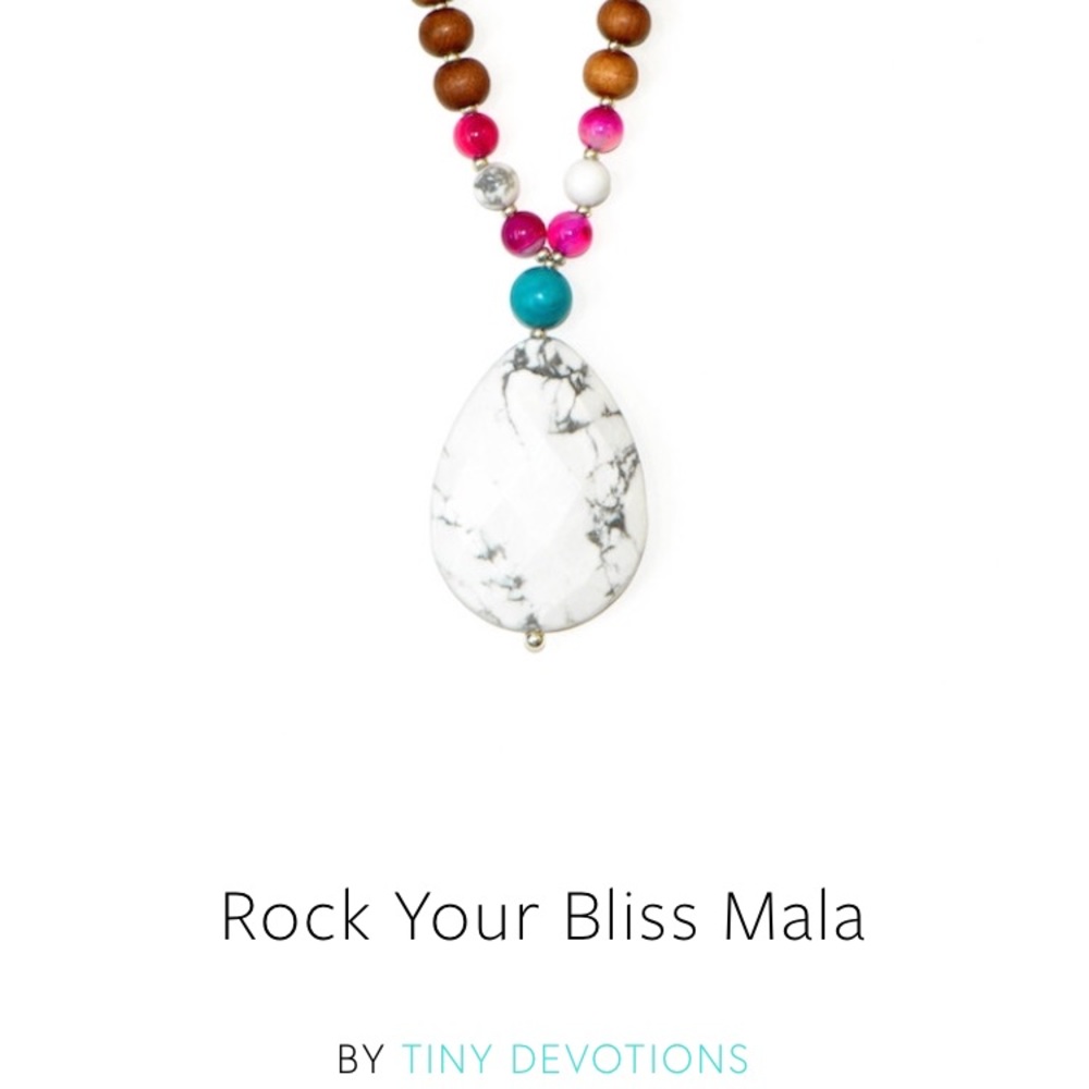 Tiny Devotions Rock Your Bliss Mala Necklace
